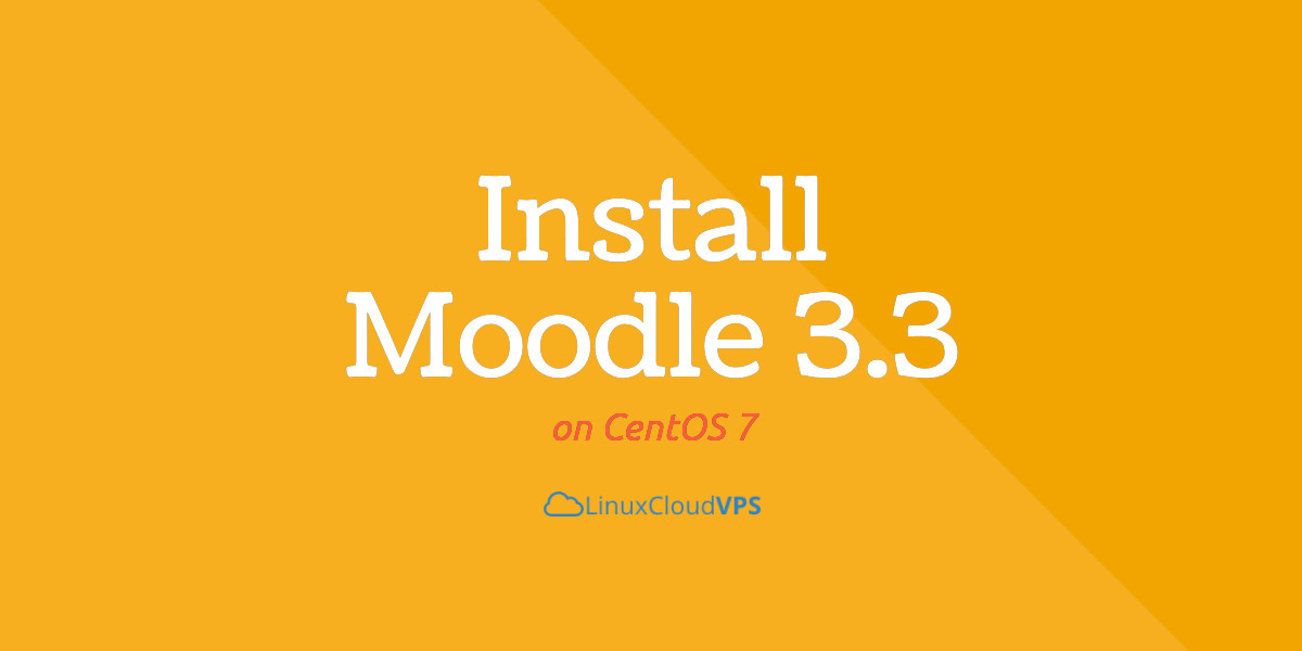 moodle 3.3. on centos 7
