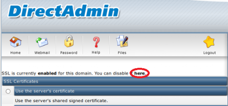 How to install Let's Encrypt SSL using DirectAdmin | LinuxCloudVPS Blog