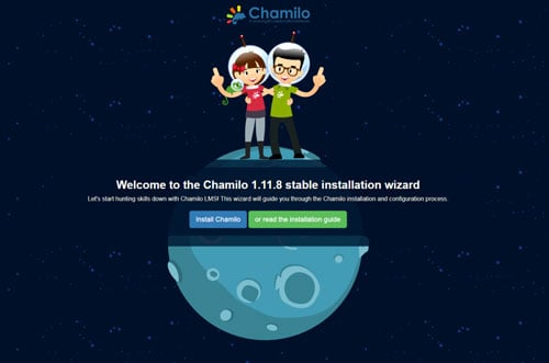 installing chamilo on debian 9