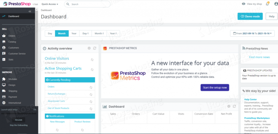 configuring and setting up prestashop on ubuntu 20.04