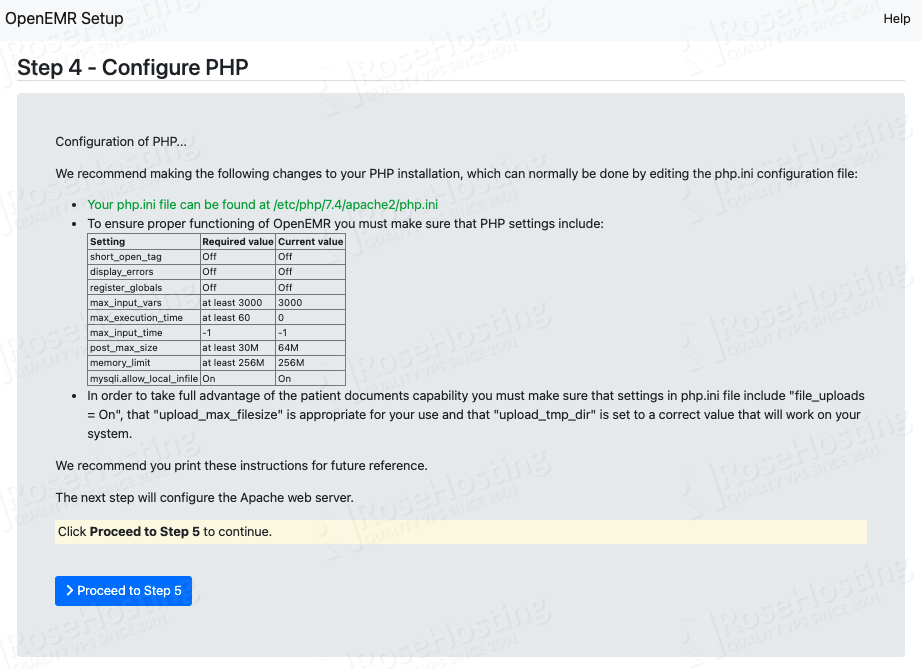 how to configure openemr on ubuntu 20.04 with lamp stack