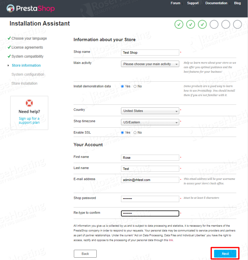 how to set up prestashop on ubuntu 20.04