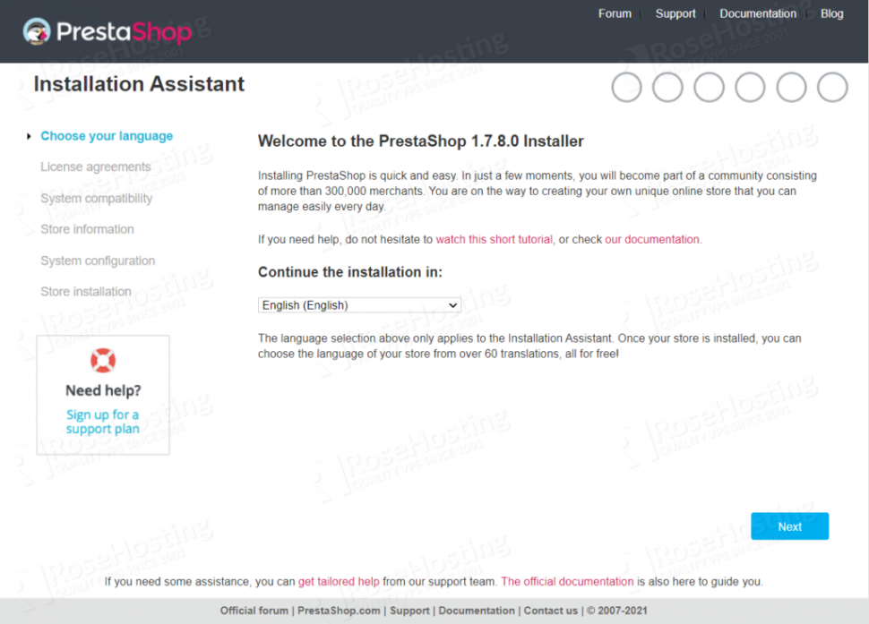 installing prestashop on ubuntu 20.04