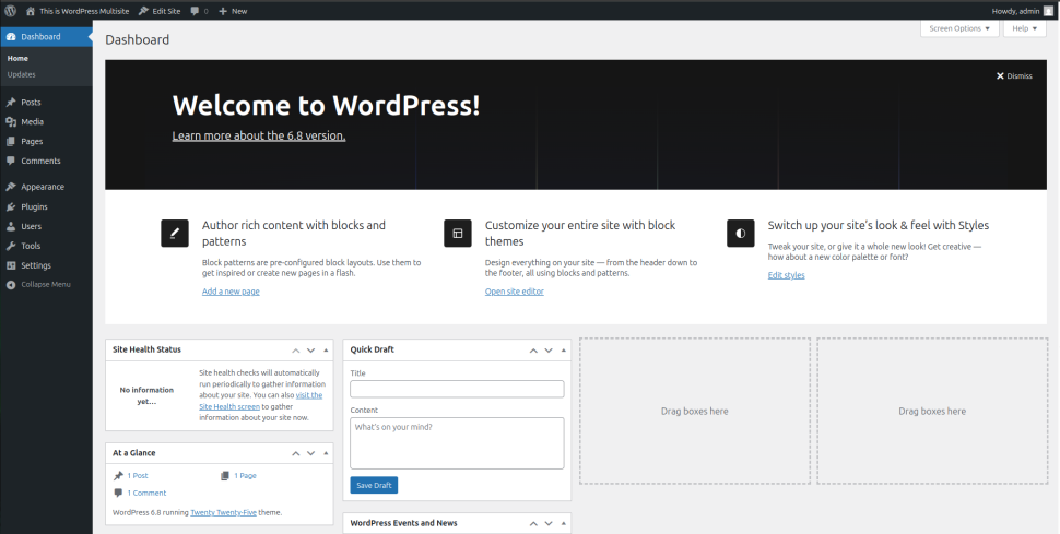 Welcome to WordPress