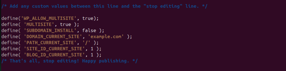 WordPress Multisite
