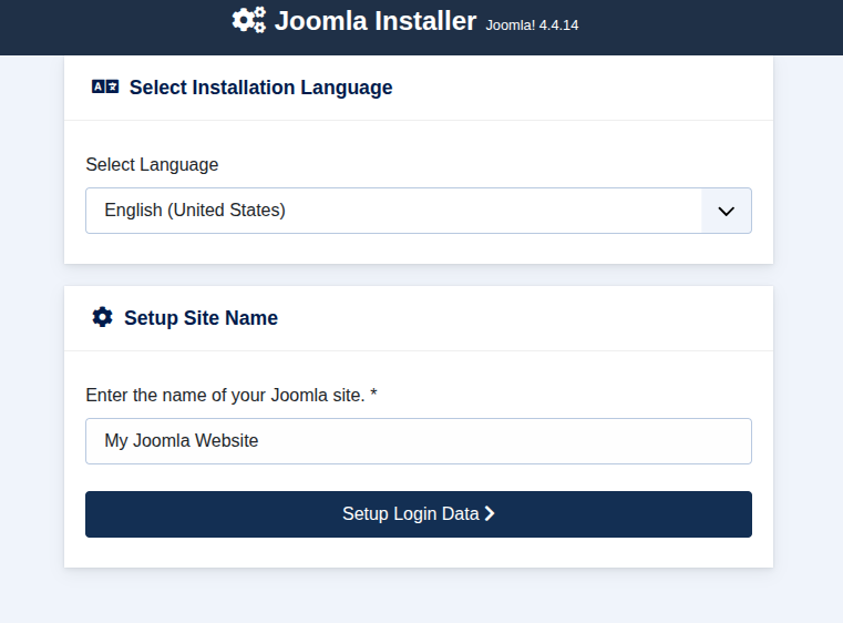 install Joomla on Ubuntu 24.04